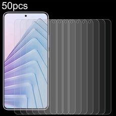Per Xiaomi Redmi Note 14 5G India 50 pezzi 0,26 mm 9H 2,5D Pellicola in vetro temperato