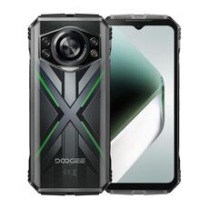 [Magazzino HK] DOOGEE S Cyber ​​Pro, impronta digitale laterale, visione notturna, 12 GB + 512 GB, 6,6 pollici Android 14 Helio G100 Octa Core, rete: 4G, OTG, NFC (nero verde)