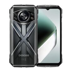 [Magazzino HK] DOOGEE S Cyber ​​Pro, impronta digitale laterale, visione notturna, 12 GB + 512 GB, 6,6 pollici Android 14 Helio G100 Octa Core, rete: 4G, OTG, NFC (nero argento)