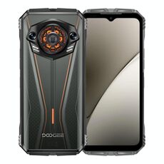 [Magazzino HK] DOOGEE S Punk Pro, impronta digitale laterale, 8 GB + 512 GB, 6,6 pollici Android 14 Unisoc T7280 Octa Core, rete: 4G, OTG, NFC (nero + arancione)