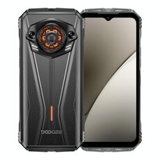 [Magazzino HK] DOOGEE S Punk Pro, impronta digitale laterale, 8 GB + 512 GB, 6,6 pollici Android 14 Unisoc T7280 Octa Core, rete: 4G, OTG, NFC (nero argento)