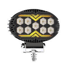 Luce da lavoro per auto con occhio di angelo luminoso ibrido ellittico da 5,5 pollici (X17)