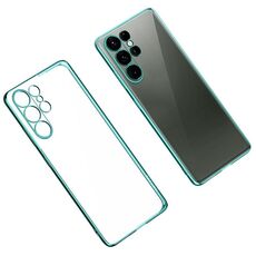 Per Samsung Galaxy S23 Ultra 5G SULADA Custodia antiurto in TPU trasparente per telefono (verde)
