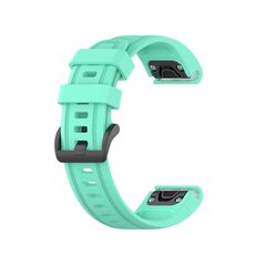 Per Garmin Epix Pro 42mm cinturino in silicone di colore puro (blu lago)