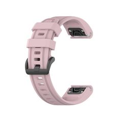 Per Garmin Epix Pro 42 mm cinturino in silicone di colore puro (rosa rosa)