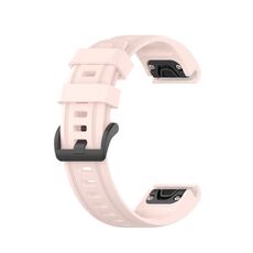 Per Garmin Epix Pro 42mm cinturino in silicone di colore puro (rosa)