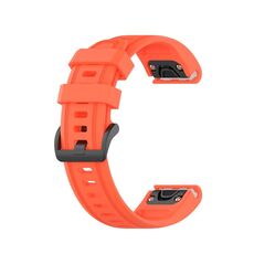 Per Garmin Epix Pro 42mm cinturino in silicone di colore puro (rosso corallo)