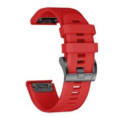 Per cinturino di ricambio in silicone Garmin Epix Pro da 42 mm (rosso)