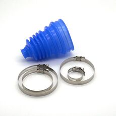 XH-6145 Copertura antipolvere in gomma con sfera dello sterzo per auto (blu)