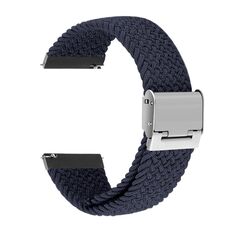 Per Huawei Watch 4/4 Pro cinturino in nylon intrecciato con fibbia in metallo (antracite)