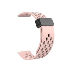 Per Huawei Watch 4/4 Pro cinturino in silicone con chiusura magnetica (rosa)