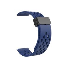Per Huawei Watch 4/4 Pro cinturino in silicone con chiusura magnetica (blu notte)