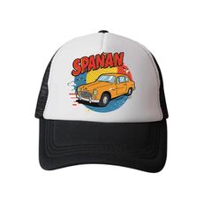Cappello con visiera in spugna stampata per auto, stampa su richiesta (nero)