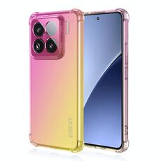 Per Xiaomi 15 Pro ENKAY Hat-Prince Gradient Airbag TPU Custodia per telefono (oro rosa)