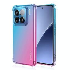 Per Xiaomi 15 Pro ENKAY Hat-Prince Gradient Airbag TPU Custodia per telefono (blu rosa)
