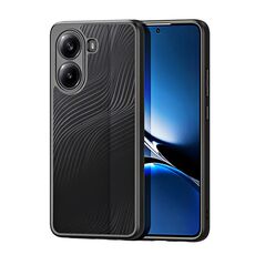 Per Xiaomi Poco X7 Pro DUX DUCIS Aimo Series TPU + PC Custodia per telefono Frosted Feel (Nero)