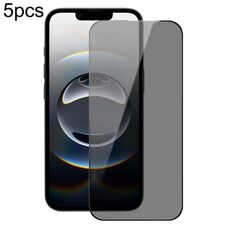 Per iPhone 16e 5 pezzi DUX DUCIS 0,33 mm 9H pellicola in vetro temperato anti-spia HD in alluminio ad alta resistenza