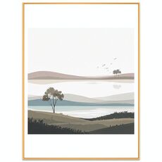 Dipinto decorativo con cornice in lega di alluminio, stampa su richiesta, dimensioni: 15x20 cm