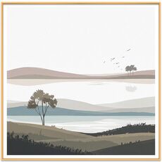 Dipinto decorativo con cornice in lega di alluminio, stampa su richiesta, dimensioni: 60x60 cm