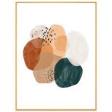 Dipinto decorativo ad acquerello con cornice in lega di alluminio, stampa su richiesta, dimensioni: 15x20 cm
