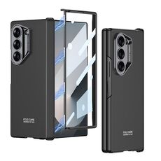 Per Samsung Galaxy Z Fold6 GKK Custodia per telefono Explorer con cerniera pieghevole magnetica integrata all-inclusive (nero)
