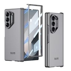 Per Samsung Galaxy Z Fold6 GKK Custodia per telefono Explorer con cerniera pieghevole magnetica integrata all-inclusive (grigio montagna)