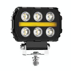 Luce da lavoro per auto con occhi d'angelo luminosi misti quadrati da 4,5 pollici (X10)