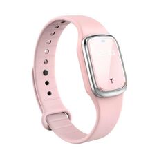 Orologio repellente per zanzare ad ultrasuoni Braccialetto repellente per zanzare all'aperto (rosa)