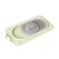 Coperchio di scarico scorrevole per pavimento, filtro per lavello della cucina del bagno (verde)