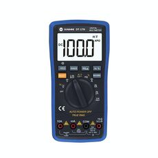 SUNSHINE DT-17N Multimetro digitale con display LCD e portata automatica Penna di prova Misurazione ad alta precisione di capacità Tensione Corrente