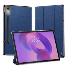 Per Lenovo Idea Tab Pro DUX DUCIS Domo Series Custodia magnetica in pelle per tablet (blu)