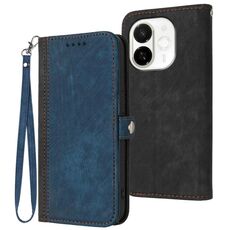 Per Tecno Spark 30C 5G / Pop 9 5G Custodia in pelle con cinturino a doppia piega e fibbia laterale (blu reale)