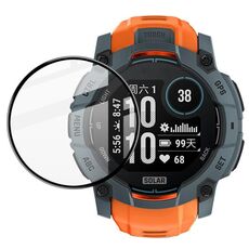 Per Garmin Instinct 3 Solar 45mm imak Plexiglass HD Watch Pellicola protettiva