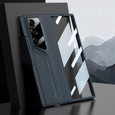 Per Samsung Galaxy Z Fold6 GKK Integrated Blade Custodia per telefono in pelle a copertura totale (verde)