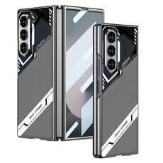 Per Samsung Galaxy Z Fold6 GKK Integrated Esports Custodia antiurto in pelle per telefono (grigio montagna)