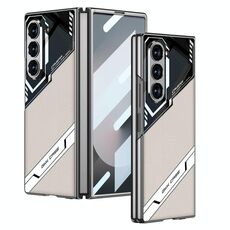 Per Samsung Galaxy Z Fold6 GKK Integrated Esports Custodia antiurto in pelle per telefono (grigio titanio)