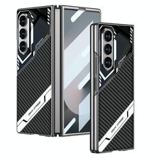 Per Samsung Galaxy Z Fold6 GKK Integrated Esports Custodia antiurto in pelle per telefono (fibra di carbonio)