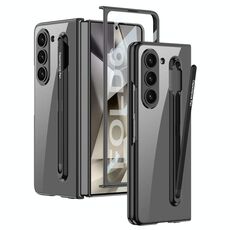 Per Samsung Galaxy Z Fold6 GKK Custodia per telefono PC integrata con slot per penna, penna inclusa (nero)