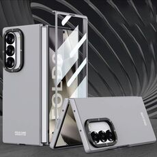 Per Samsung Galaxy Z Fold6 GKK Integrated Simple Trendy Custodia antiurto per telefono (grigio montagna)