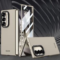 Per Samsung Galaxy Z Fold6 GKK Integrated Simple Trendy Custodia antiurto per telefono (grigio titanio)