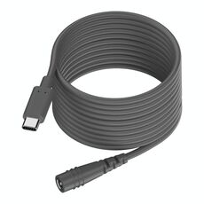 Adattatore di ricarica per computer da tipo C a DC 5,5x2,1 mm 100 W, lunghezza: 5 m