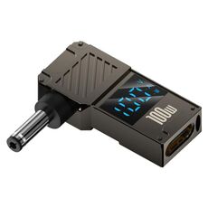 Adattatore per display digitale di ricarica per computer da 100 W, specifiche: tipo C a DC 4,0 x 1,35 mm