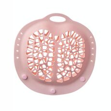 Sacchetto per la biancheria in rete di reggiseno in silicone per lavatrice Sacchetto per la cura della biancheria intima antideformazione reggiseno (rosa)