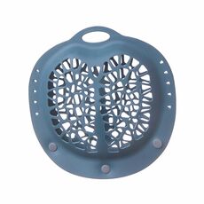 Sacchetto per la biancheria in rete di reggiseno in silicone per lavatrice Sacchetto per la cura della biancheria intima antideformazione del reggiseno (blu)