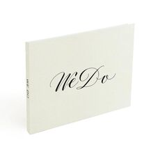 Album video di invito per matrimonio commerciale multifunzionale con display IPS da 7 pollici, rilegato in lino, stile: WE DO