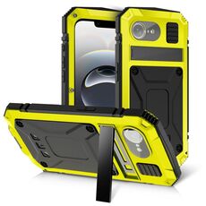 Per iPhone 16e R-JUST Life Custodia impermeabile antipolvere antiurto per telefono (giallo)