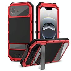 Per iPhone 16e R-JUST Life Custodia per telefono impermeabile antipolvere e antiurto (rosso)