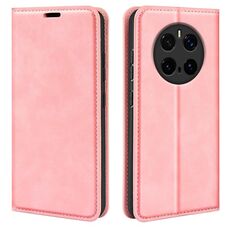 Per Honor Magic7 5G Retro-skin Custodia per telefono in pelle con ventosa magnetica (rosa)