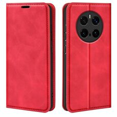Per Honor Magic7 5G Retro-skin Custodia per telefono in pelle con ventosa magnetica (rosso)