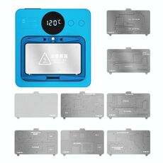 SUNSHINE SS-T12B 9 in 1 Kit piattaforma di riscaldamento per riparazione intelligente della scheda madre del telefono cellulare Supporto IP7G-16PM/Android Universale